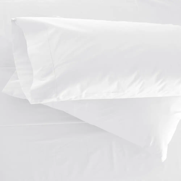 Almohadón blanco 150 hilos para hostelería