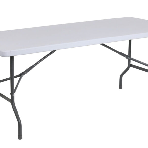 Mesa plegable rectangular 183x74 cm