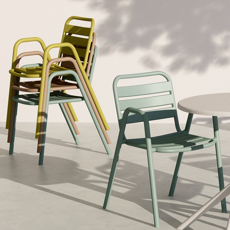 sillon apilable polipropileno tropicana para terrazas de hosteleria