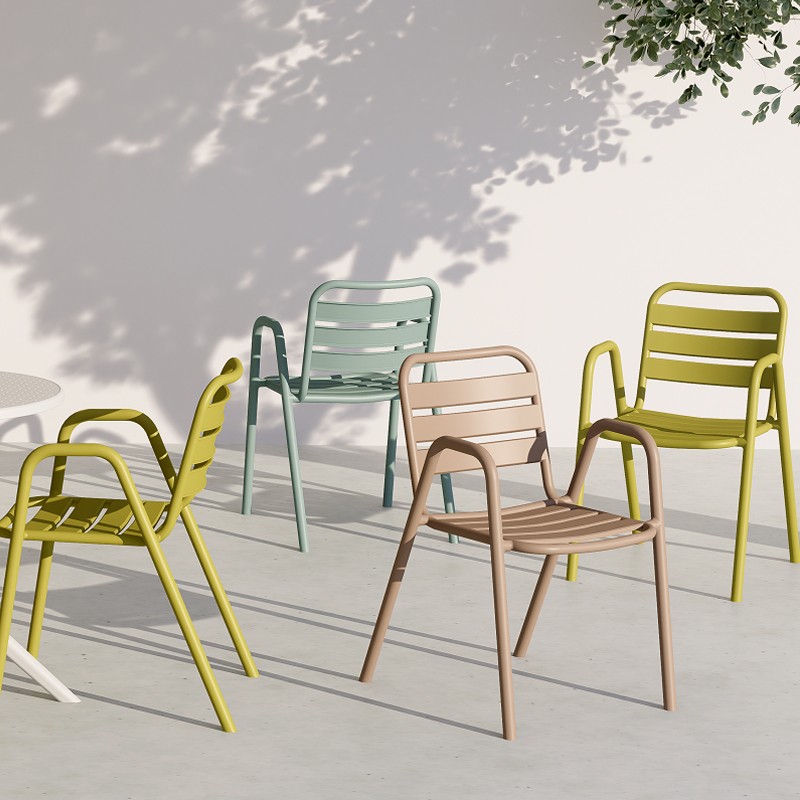 sillon apilable polipropileno tropicana para terrazas de hosteleria