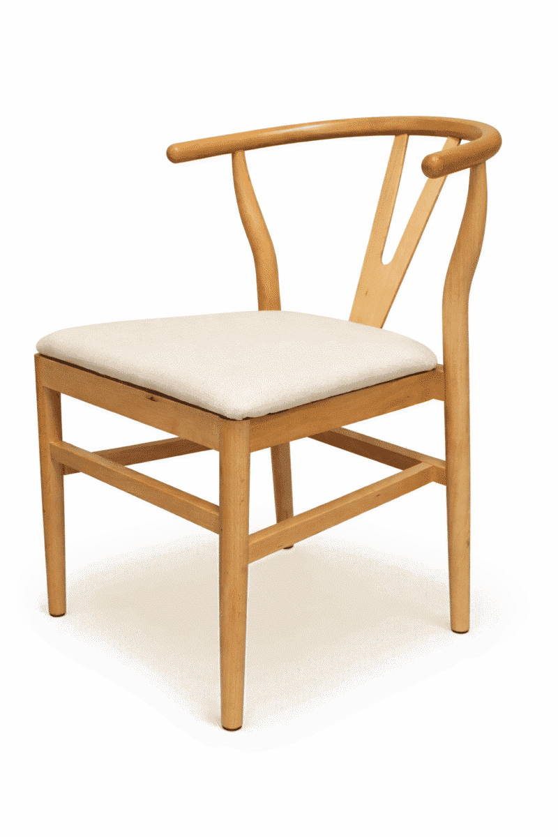 Silla Wishbone Tapizada - Imagen 6