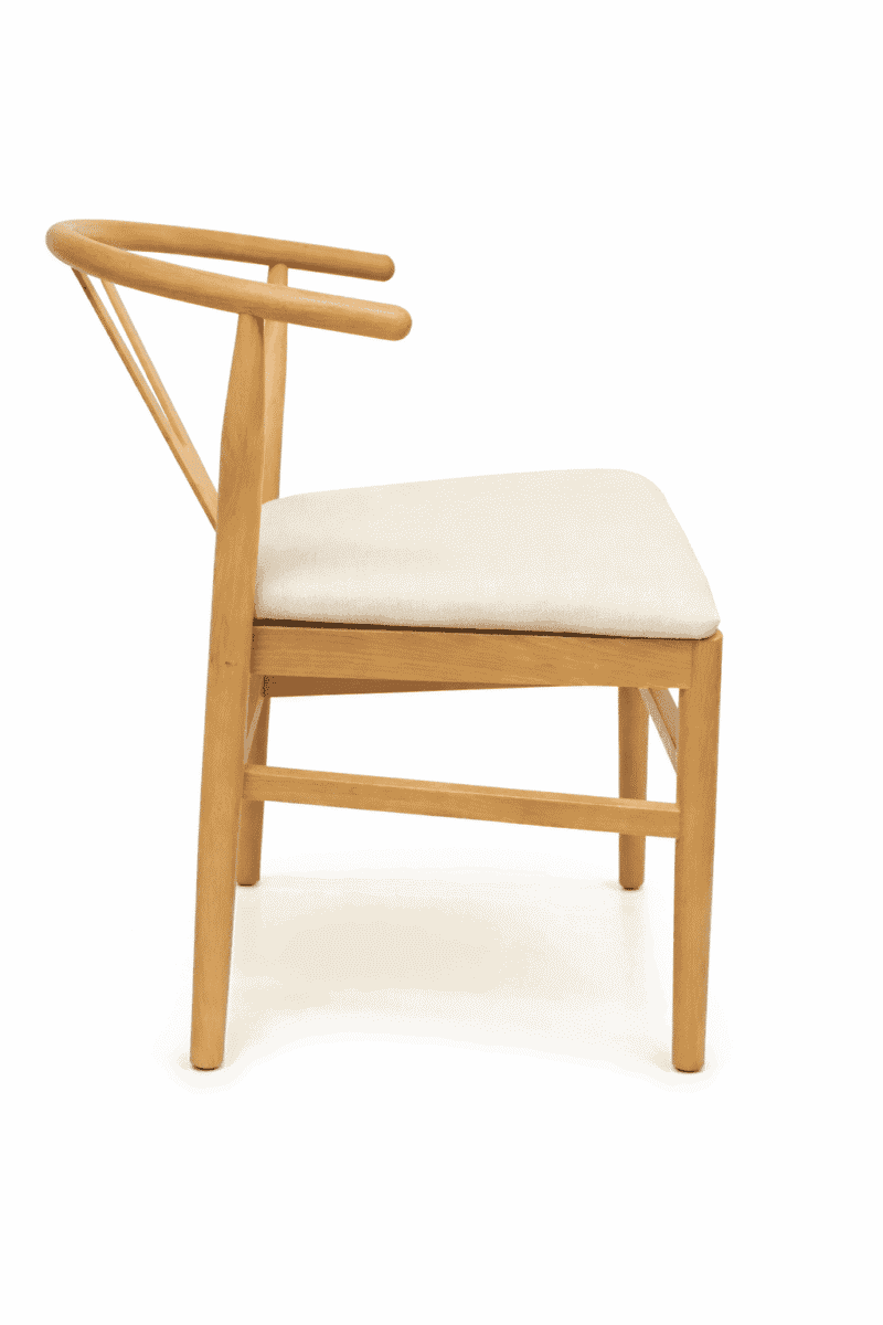 Silla Wishbone Tapizada - Imagen 7
