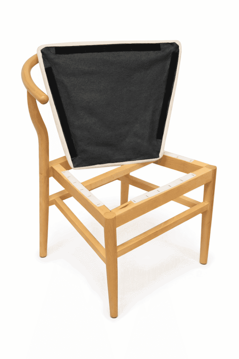 Silla Wishbone Tapizada - Imagen 10