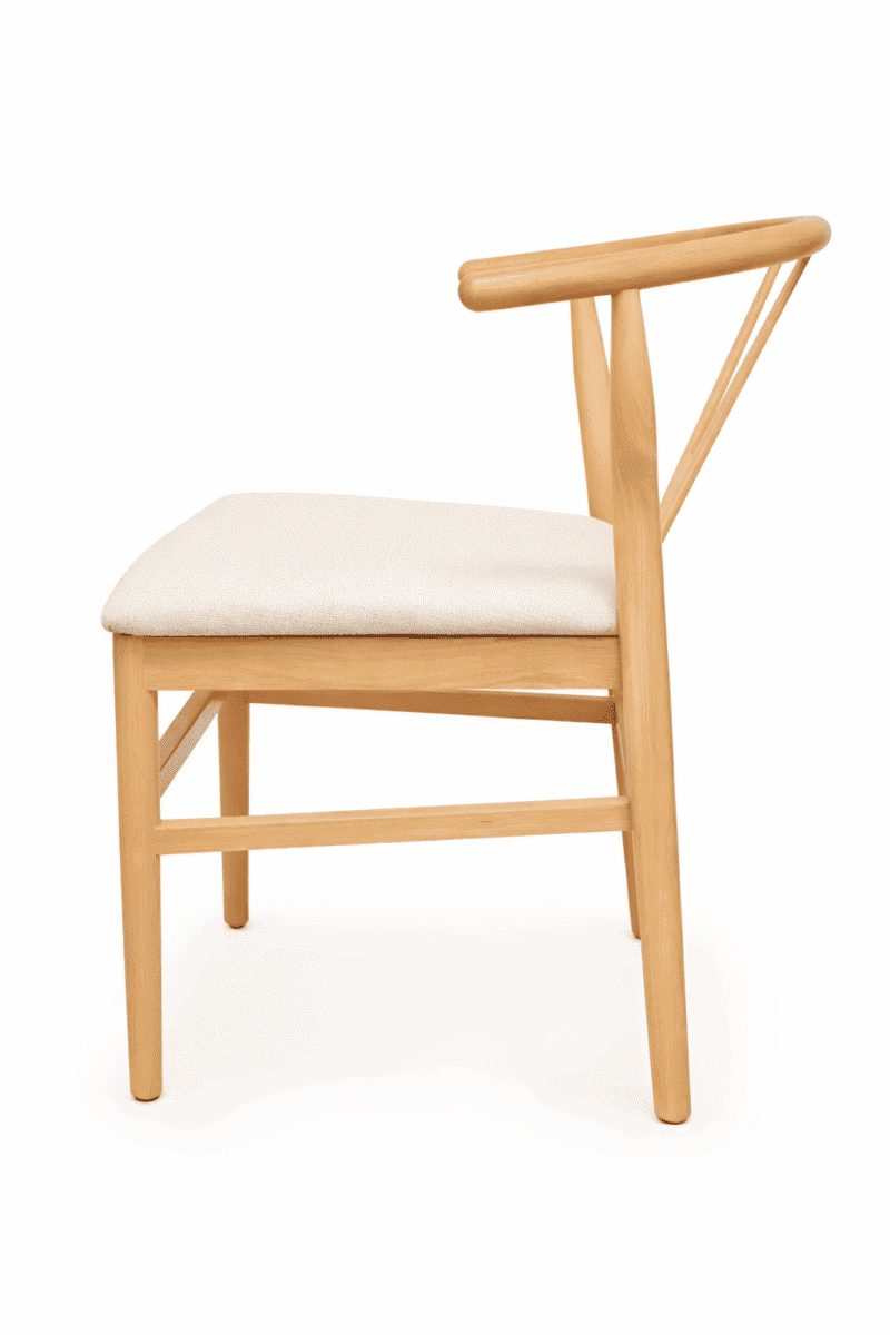 Silla Wishbone Tapizada - Imagen 5